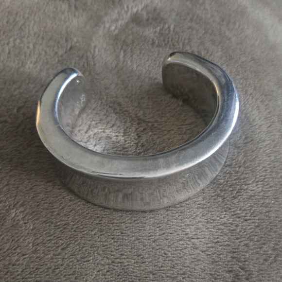 Vintage 925 SSD Silver Cuff Bracelet - Picture 8 of 8